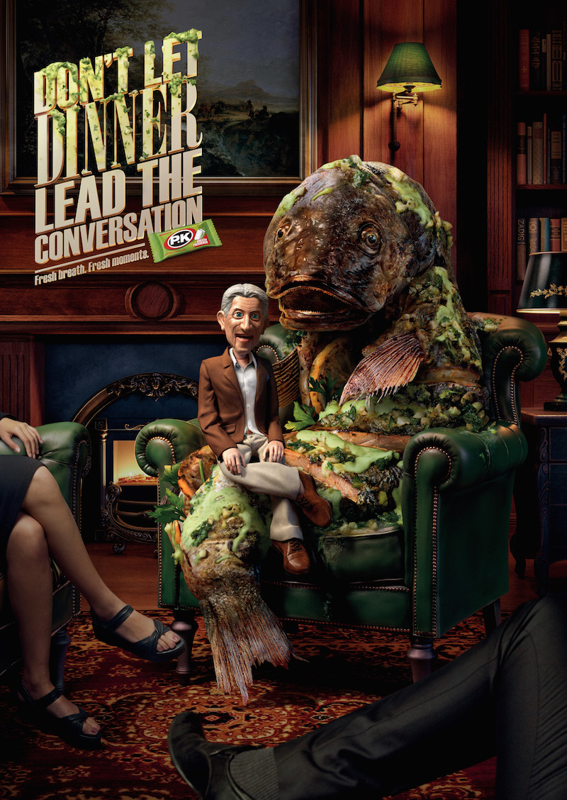 PK Chewing Gum 'Lobster, Fish' - IDIDTHAT.co