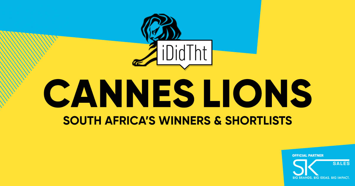 Live Updates: South Africa’s Winners & Shortlists at Cannes 2019