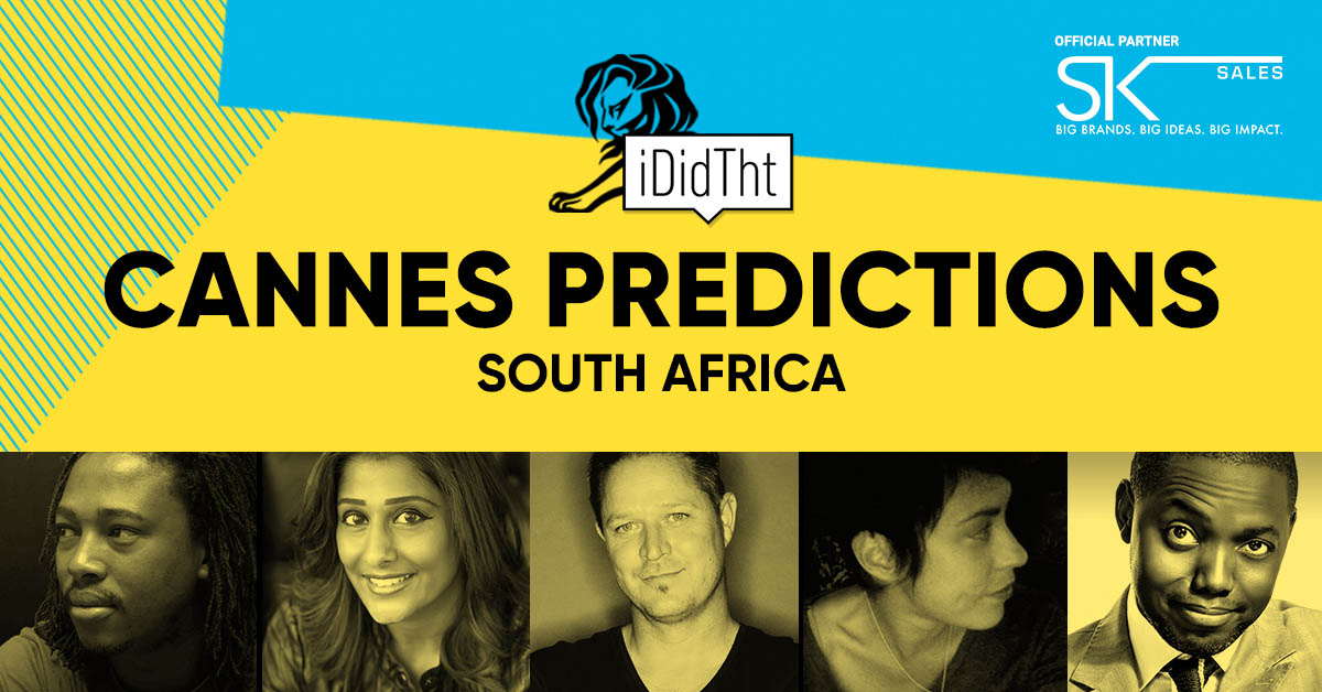 South Africa’s Cannes Predictions 2019