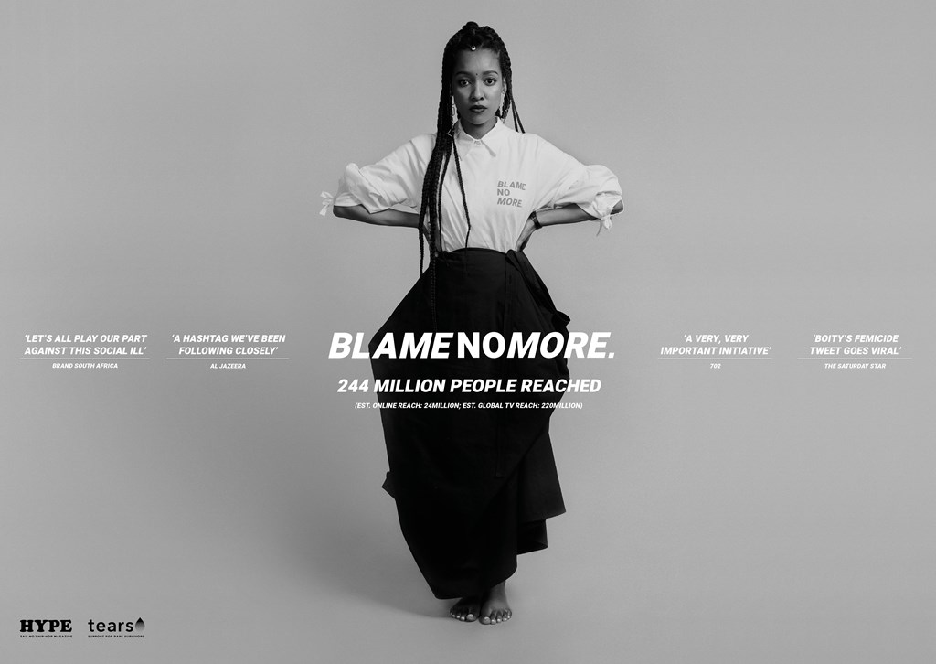 Hype Magazine & Tears Foundation ‘BLAME NO MORE’ – Design