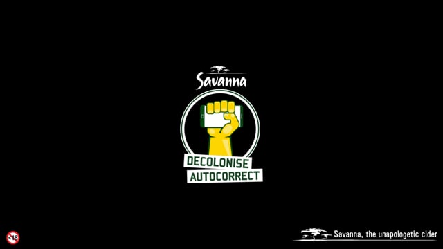 Savanna #DecoloniseAutocorrect: Autoloza