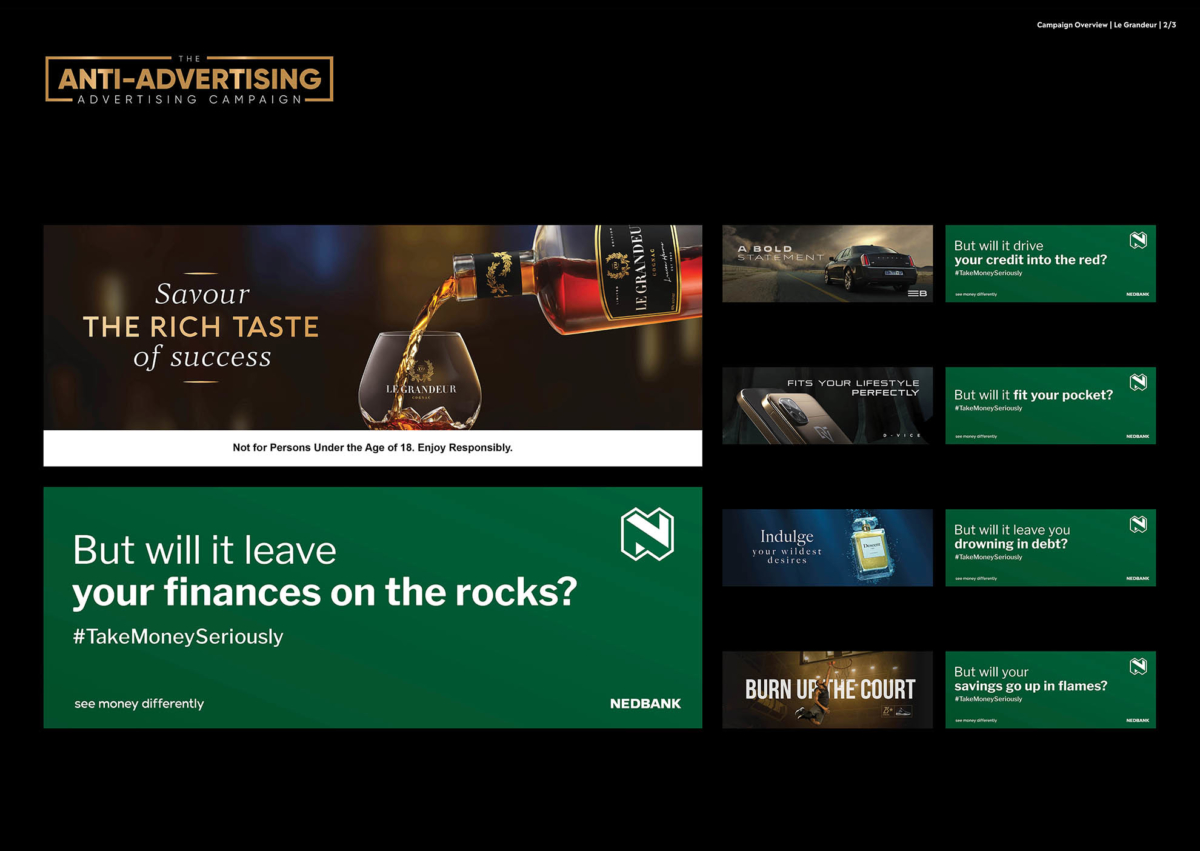 Nedbank 'The Anti-Advertising Advertising Campaign: ZeroStars, D-Vice ...