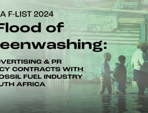 42 South African advertising and PR agency contracts with fossil fuels listed in new Clean Creatives SA F-List report