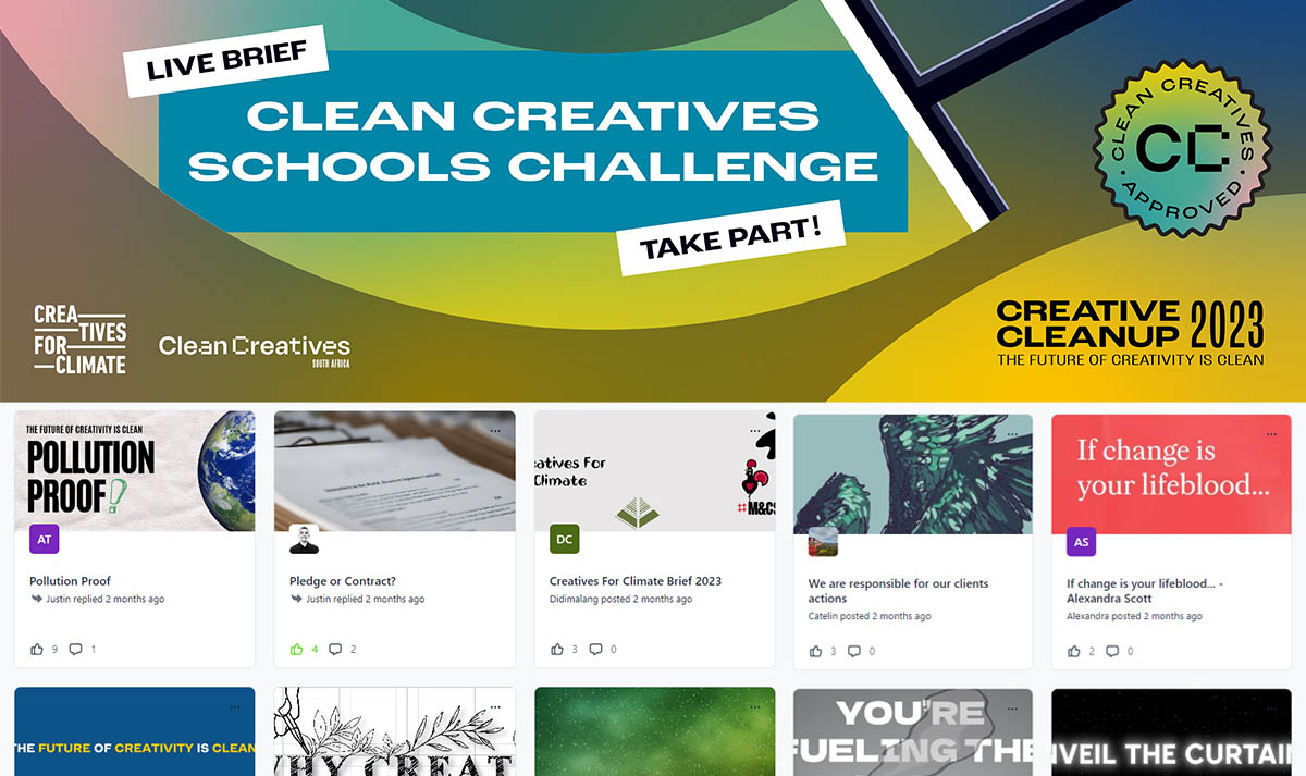 Creative Cleanup Challenge, winners announced and message from students clear, ad folks need to ditch fossil fuel clients