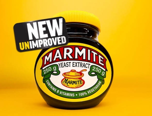 Marmite ‘New and Unimproved’