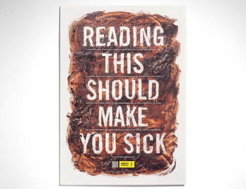 Amnesty International South Africa ‘Faeces Ink’