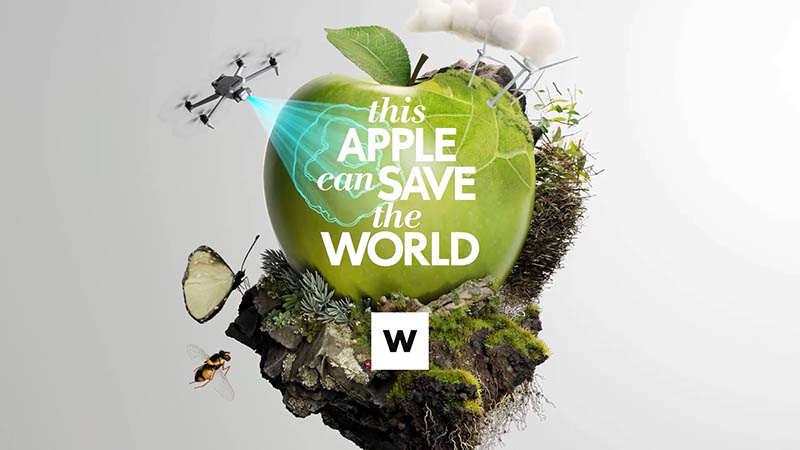 Woolworths ‘This apple can save the world’