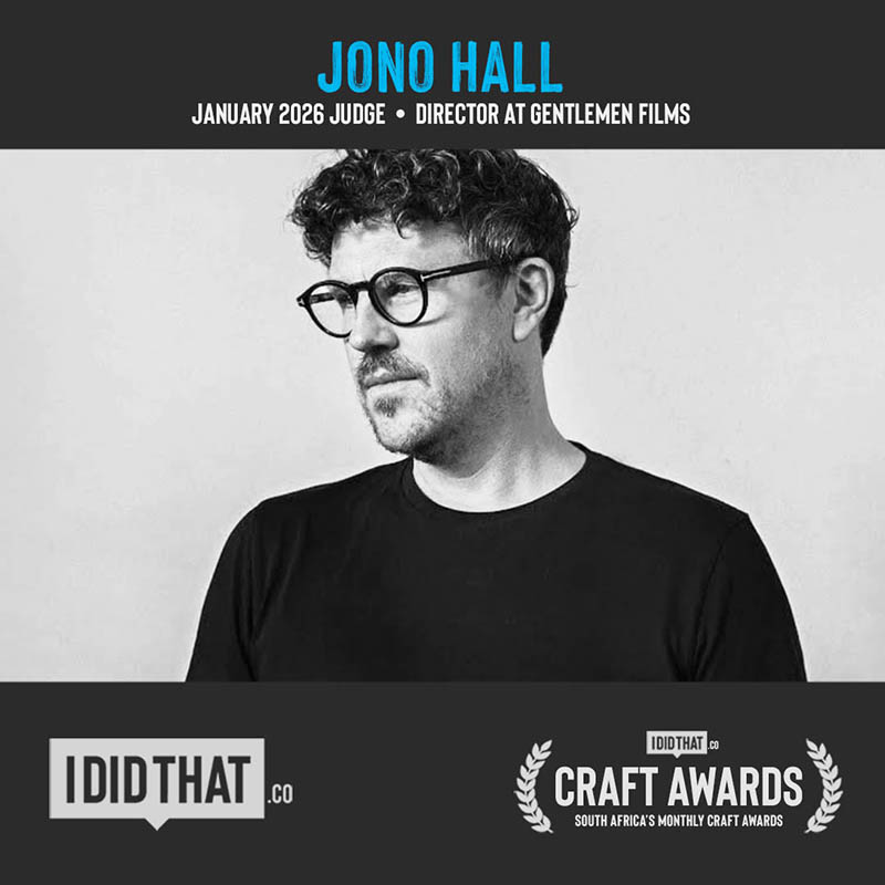 Craft Awards_Jan 2026_Guest Judge_Jono Hall_Director_Gentlemen Films_FA_results