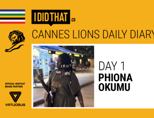 CANNES DAILY DIARY: Day 1 with Phiona Okumu