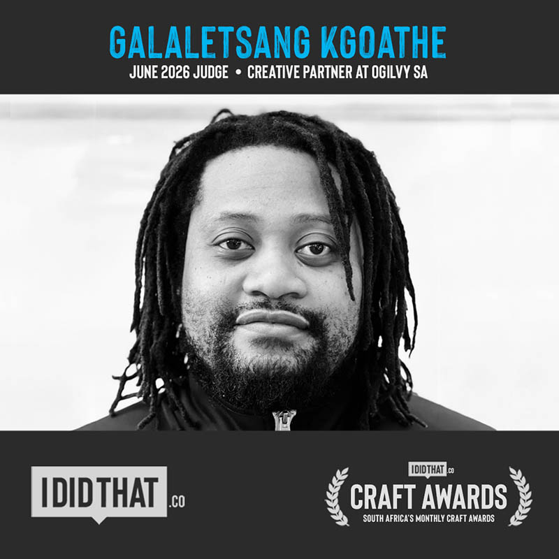 CRAFT AWARDS JUDGE_June 2026_Galaletsang Kgoathe