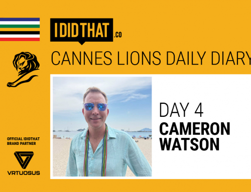 CANNES DAILY DIARY: Day 4 with Cameron Watson