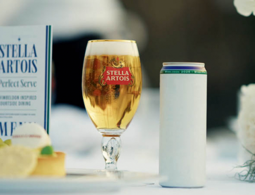 Stella Artois Wimbledon White Can Launch